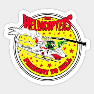 The Hellacopters - Freeway to hell Sticker